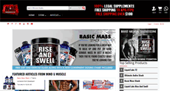 Desktop Screenshot of mindandmuscle.net