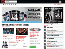 Tablet Screenshot of mindandmuscle.net